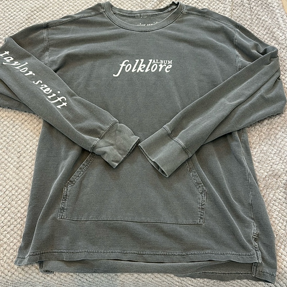 Taylor Swift Folklore Long Sleeve - Size Large